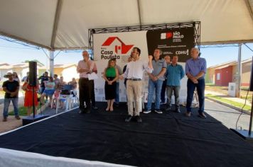 Foto - Inauguração e Entrega das Casas CDHU