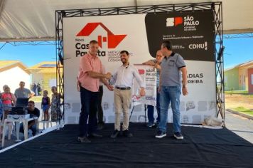 Foto - Inauguração e Entrega das Casas CDHU