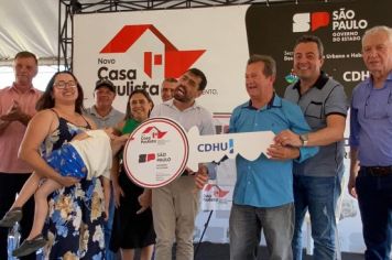 Foto - Inauguração e Entrega das Casas CDHU