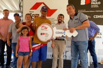 Foto - Inauguração e Entrega das Casas CDHU