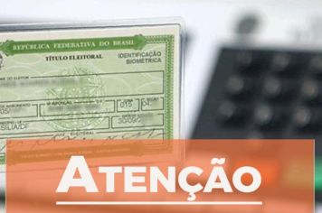 Comunicado Cartório Eleitoral de Angatuba